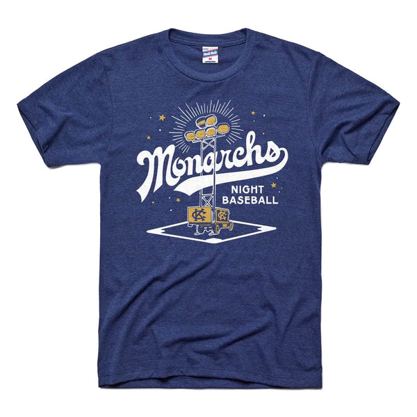 Charlie Hustle Monarchs Night Baseball-T-Shirt
