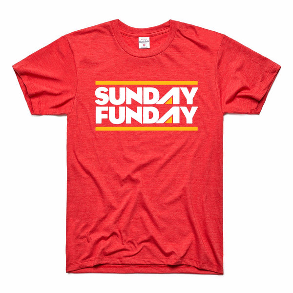 Charlie Hustle Sunday Funday T-Shirt – Rot