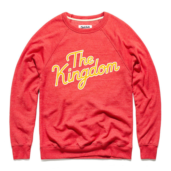 Charlie Hustle The Kingdom Script Sweatshirt: Red