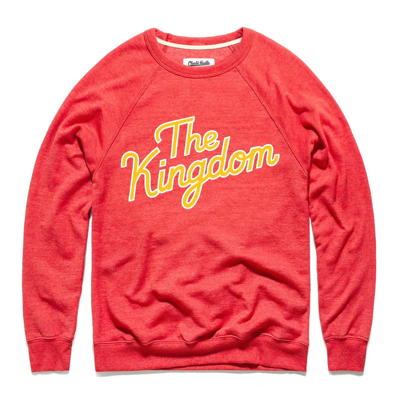 Charlie Hustle The Kingdom Script Sweatshirt: Red