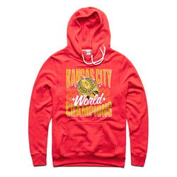 Charlie Hustle World Champions Ring 2022 Hoodie - Red