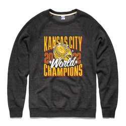 Charlie Hustle World Champions Ring 2022 Sweatshirt - Charcoal