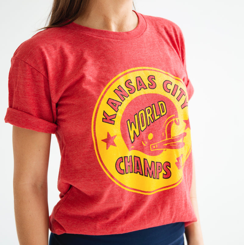 Charlie Hustle KC World Champs T-Shirt