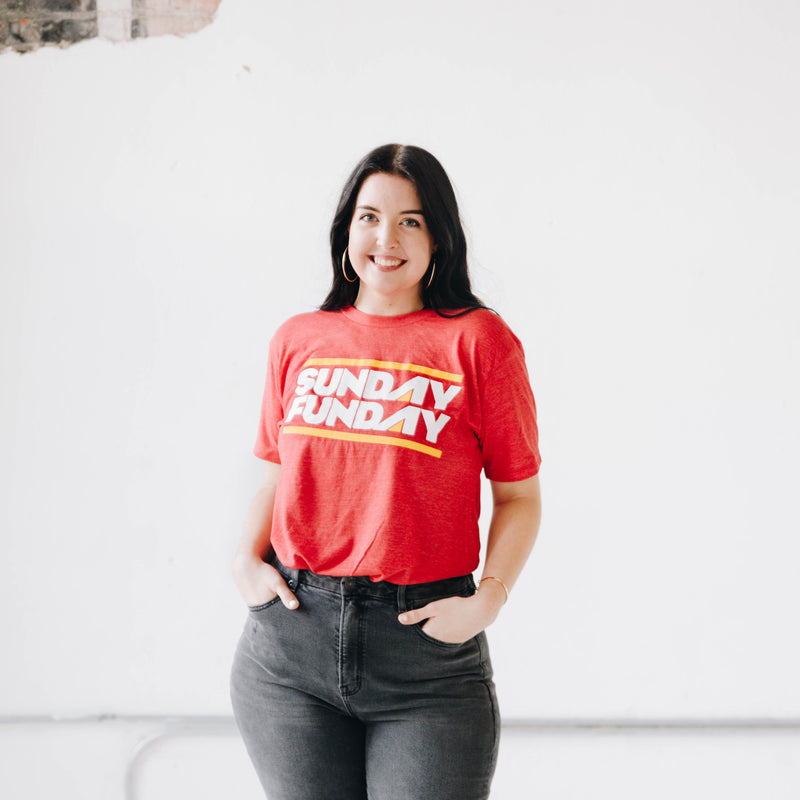 Charlie Hustle Sunday Funday Tee - Red – Made in KC