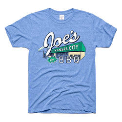 Charlie Hustle Joe's Kansas City BBQ T-Shirt – Hellblau
