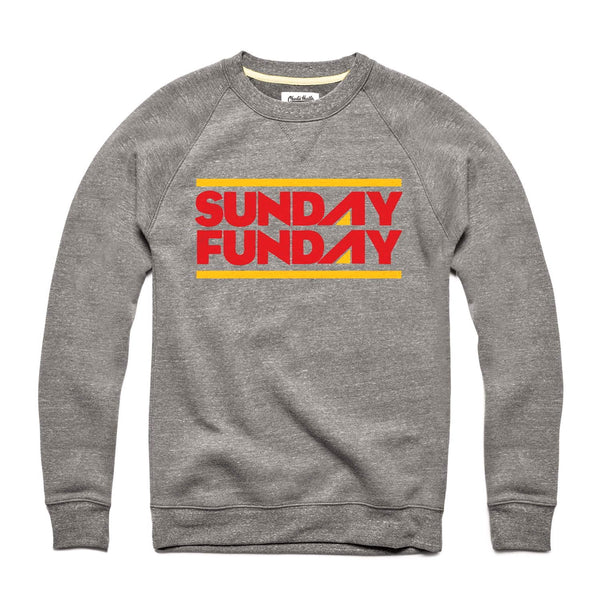 Charlie Hustle Sunday Funday Sweatshirt – Grau