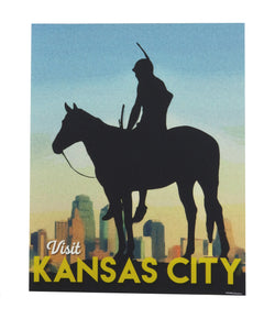 Choose KC The Scout Travel Poster Print