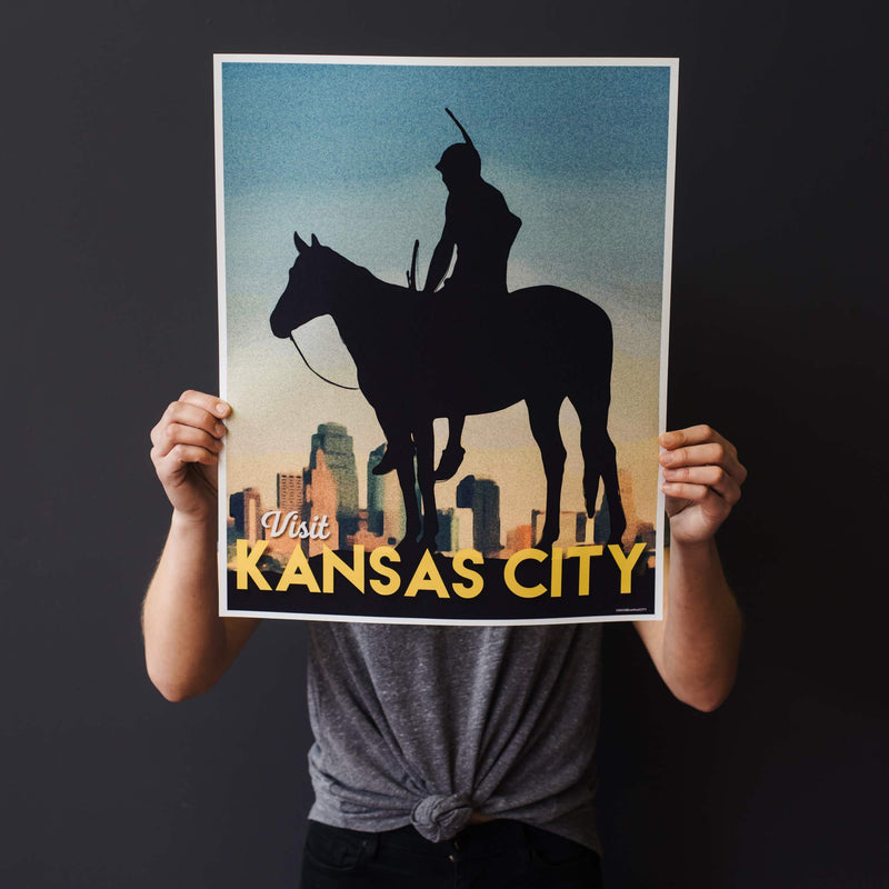 Choose KC The Scout Travel Poster Print