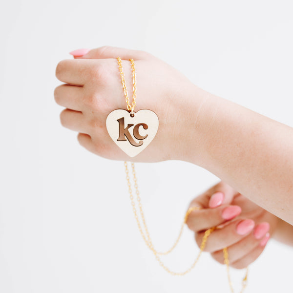 Cleary Lane KC Heart Necklace