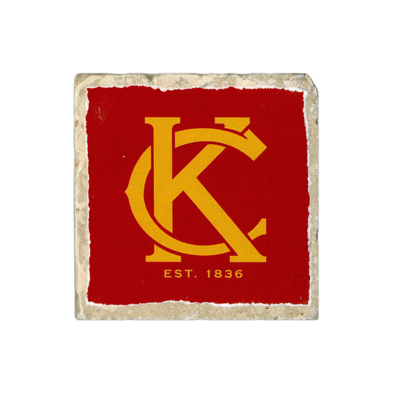 Coasters to Coasters: KC Est. 1836 - Red & Yellow