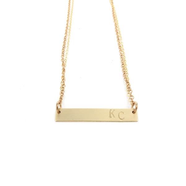Coki Bijoux KC Bar Halskette – Gold
