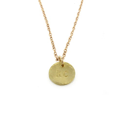 Coki Bijoux KC Charm Necklace - Bronze