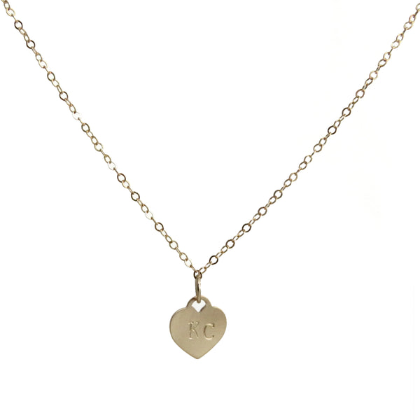 Coki Bijoux KC Heart Necklace