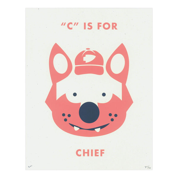 Conaghan Creative "C" is for Chief Print