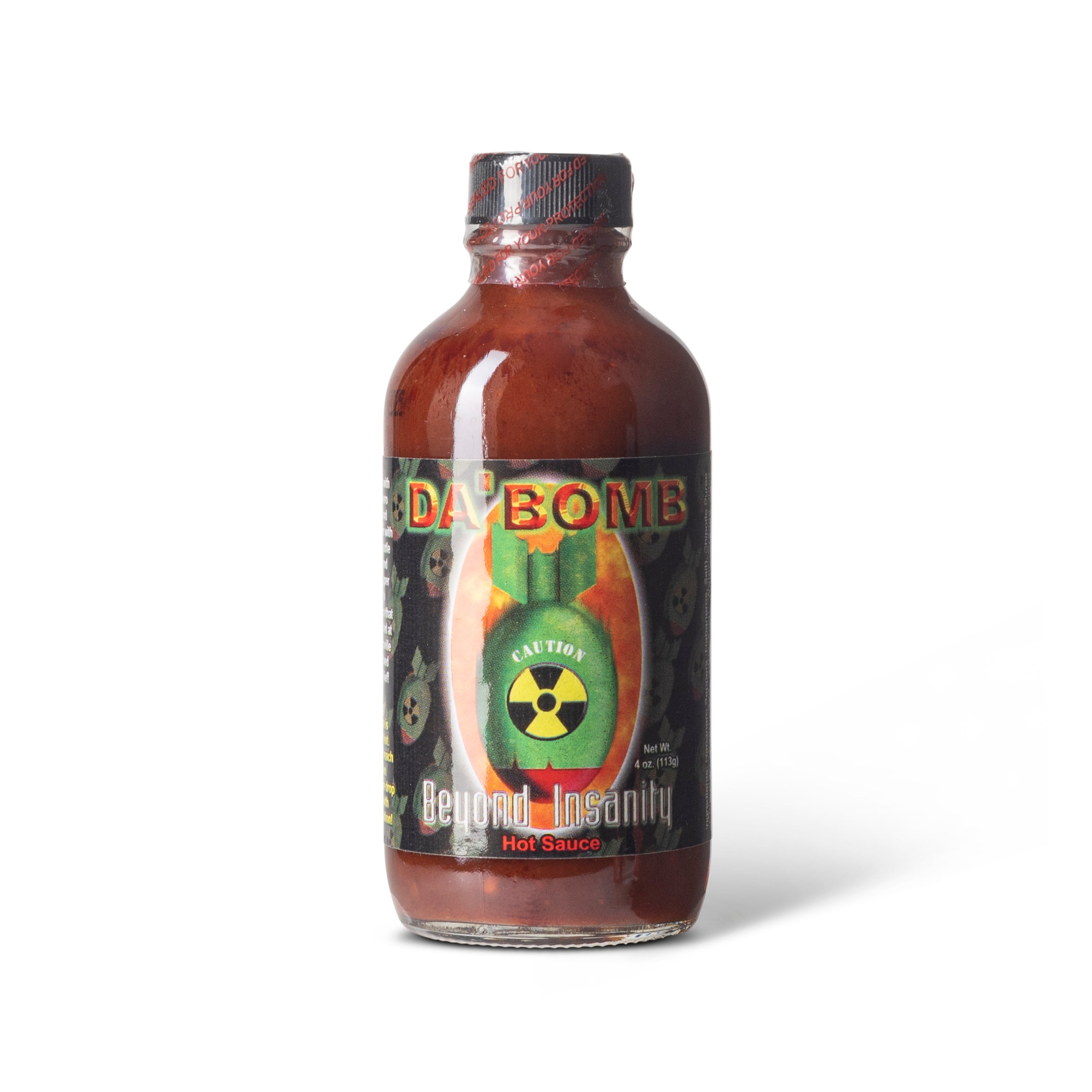 Da'Bomb Beyond Insanity Hot Sauce Made in KC