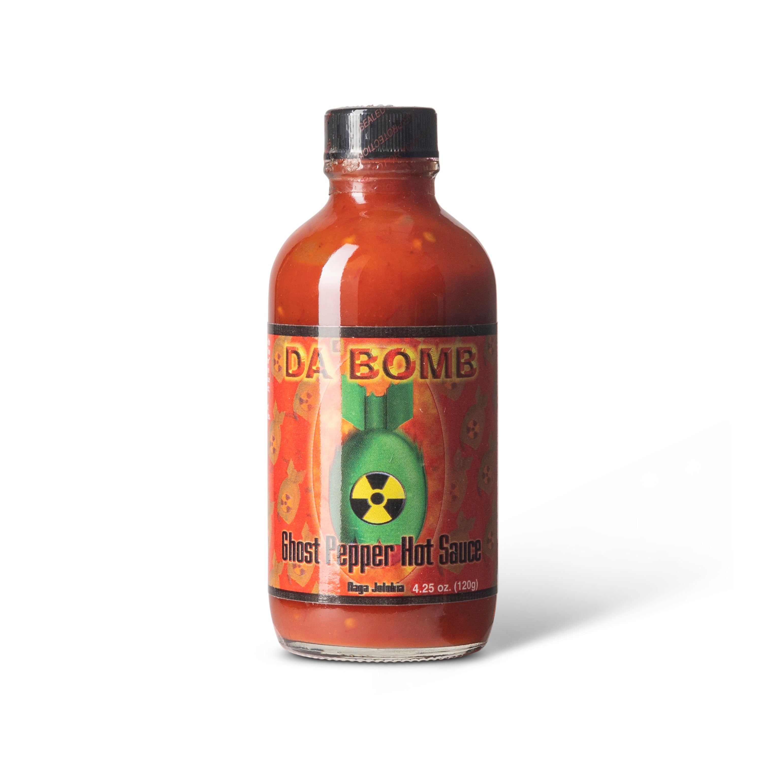 Da'Bomb Ghost Pepper Hot Sauce Made in KC