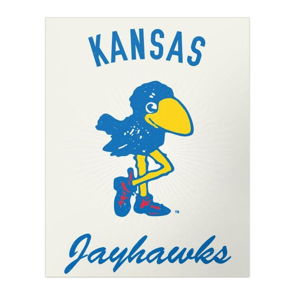 Dimestore Saint Designs Kansas Jayhawks-Druck