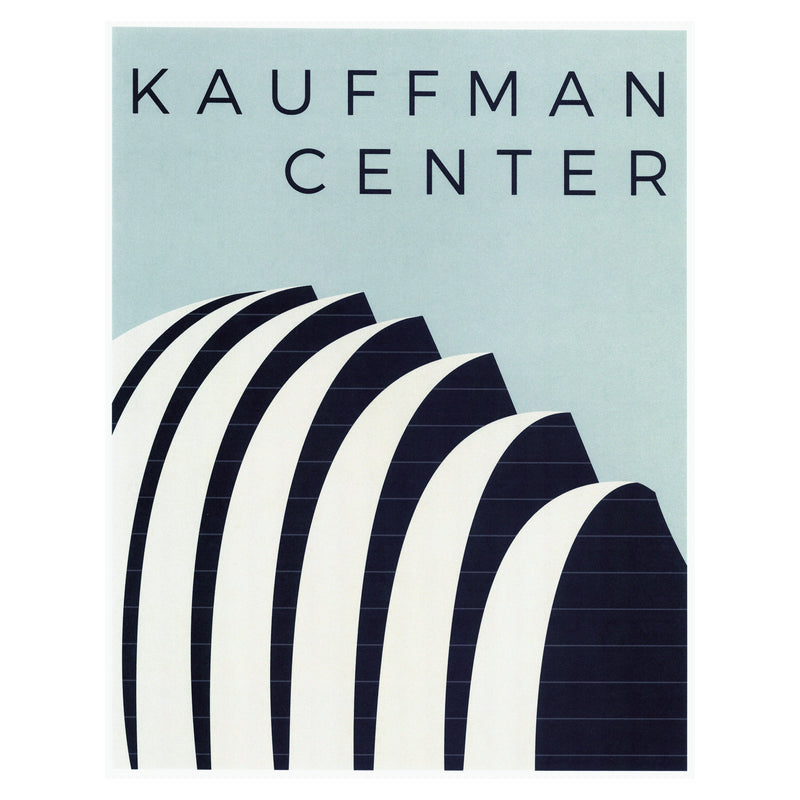 Dimestore Saint Designs Kauffman Performing Arts Center Print
