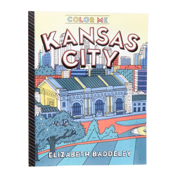 Elizabeth Baddeley Illustration Color Me Kansas City Malbuch
