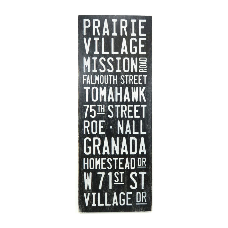 Farmdog Studios Prairie Village Sign