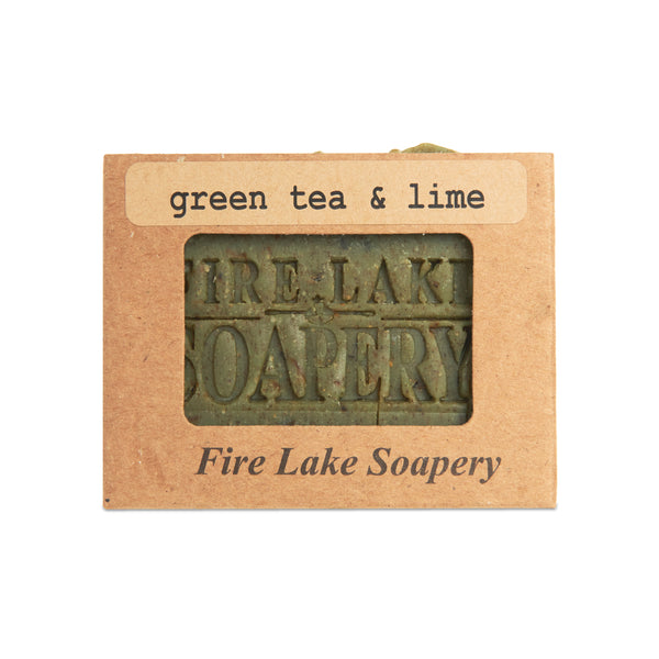 Fire Lake Soapery Green Tea Lime Bar