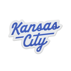 Flint & Field Kansas City Ballpark Script Sticker