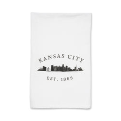 FountainCity Tea Towel - KC Skyline