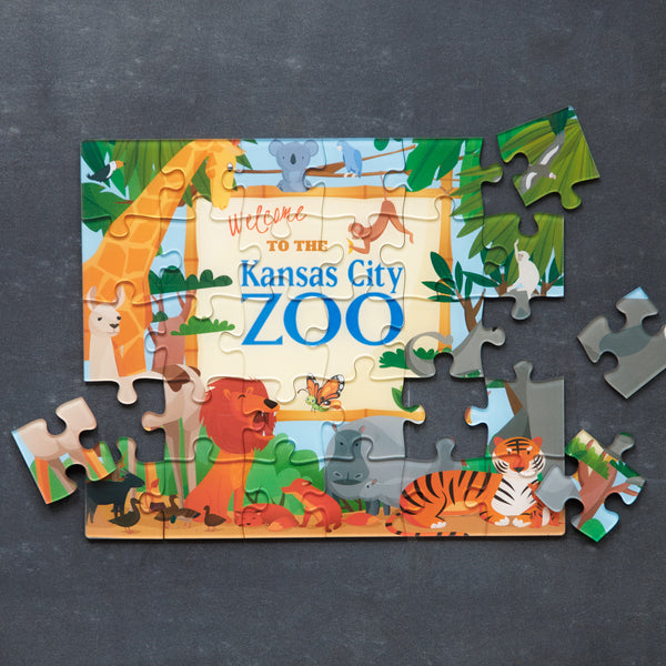 Fun Frames N Thingz KC Zoo Acryl-Puzzle