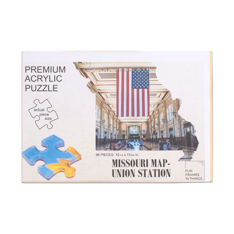 Fun Frames N Thingz Union Station Acrylic Puzzle