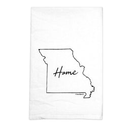 Green Bee KC Missouri Home Tea Towel