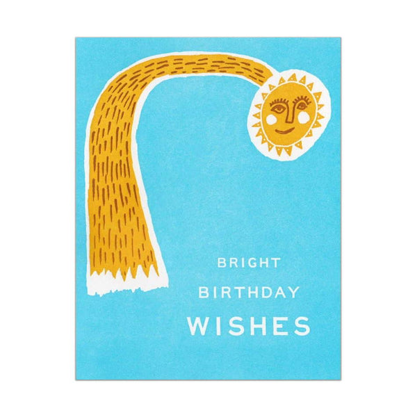 Hammerpress Bright Birthday Wishes Card
