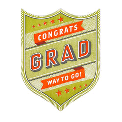 Hammerpress Congrats Grad Card
