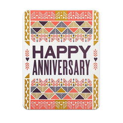 Hammerpress Happy Anniversary Fiesta-Karte