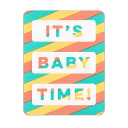 Hammerpress It's Baby Time Card