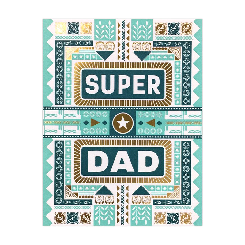 Hammerpress Super Dad Card