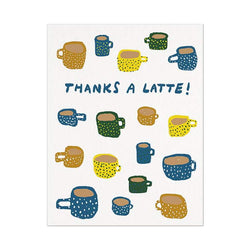 Hammerpress Thanks a Latte Card
