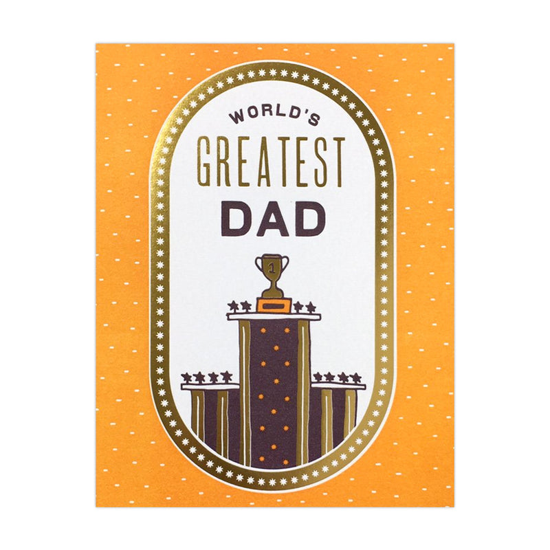 Hammerpress World's Greatest Dad Card