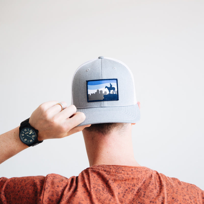 Heartland Hat Co. Scout Skyline Snapback - Grey – Made in KC