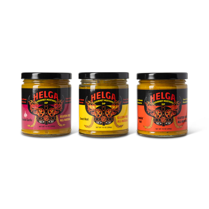 Helga Gourmet Mustard Gift Pack