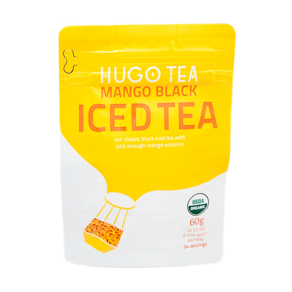 Hugo Tea Mango Black Iced Tea Made in KC