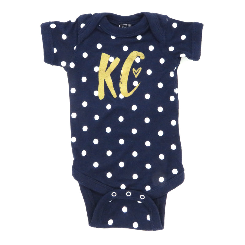 sewKC Polka Dot Onesie – Made in KC