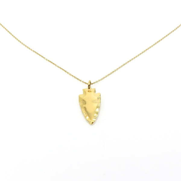 Janesko Arrowhead Necklace - Gold