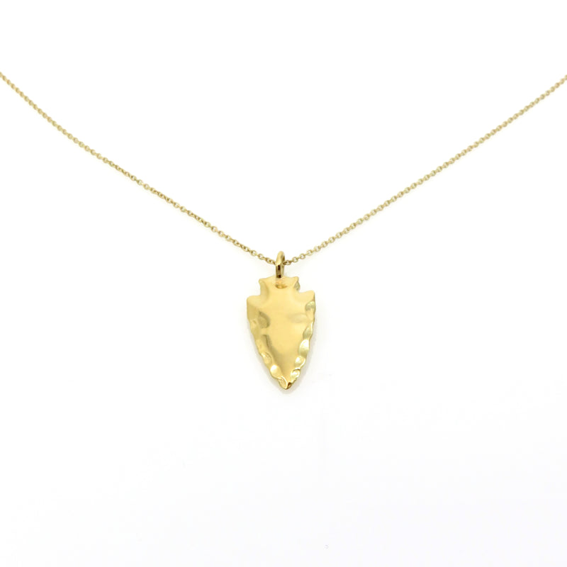 Janesko Arrowhead Necklace - Gold