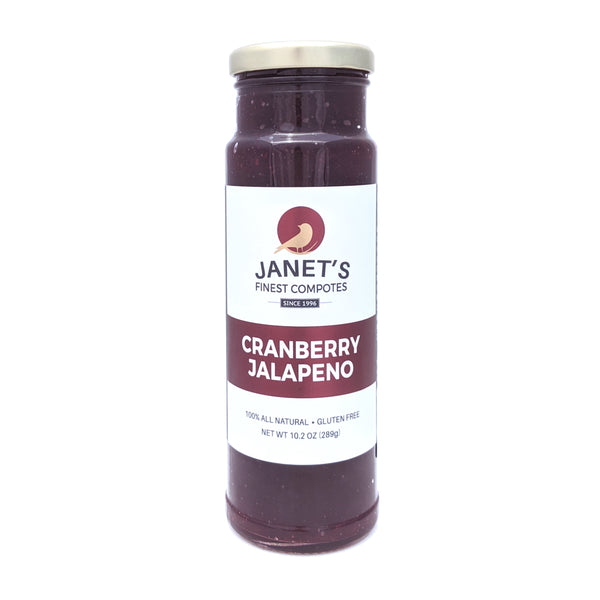 Janet's Finest Compotes Cranberry Jalapeno