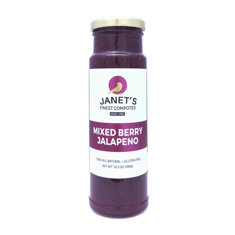 Janet's Finest Compotes Mixed Berry Jalapeno
