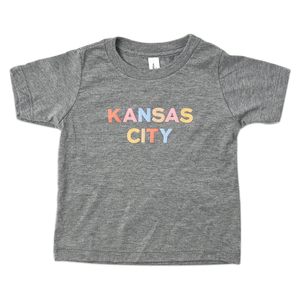 Jill Marie Boutique Buntes Kansas City Kinder-T-Shirt
