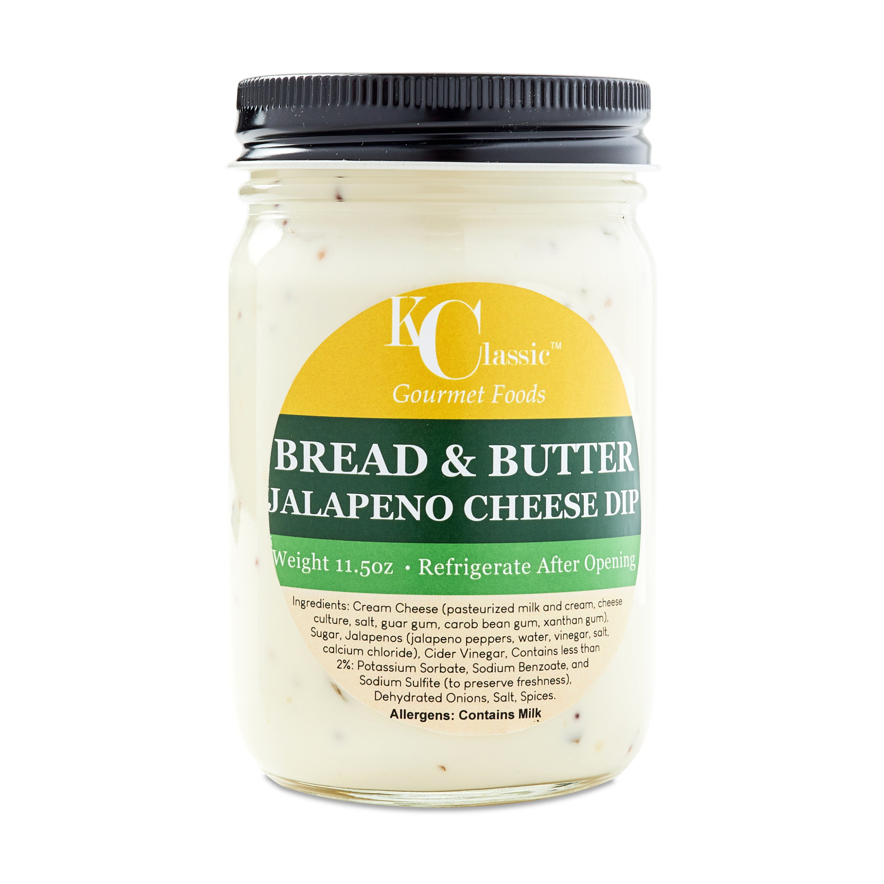 KC Classic Bread & Butter Jalapeno Cream Cheese Dip Made in KC