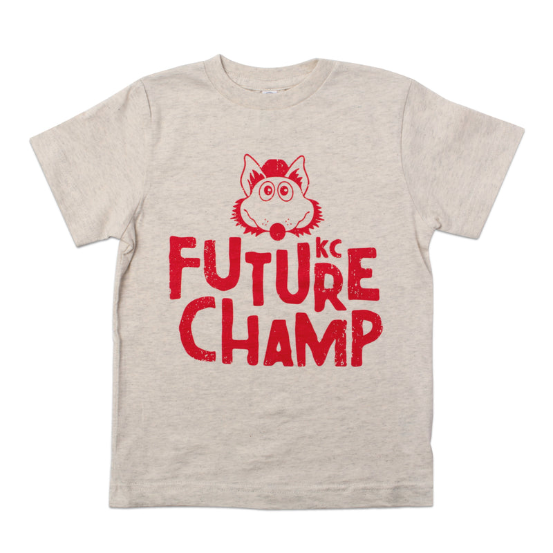 Future Champ Kids Tee - Oatmeal