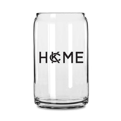 Home KC Beer Can Glass