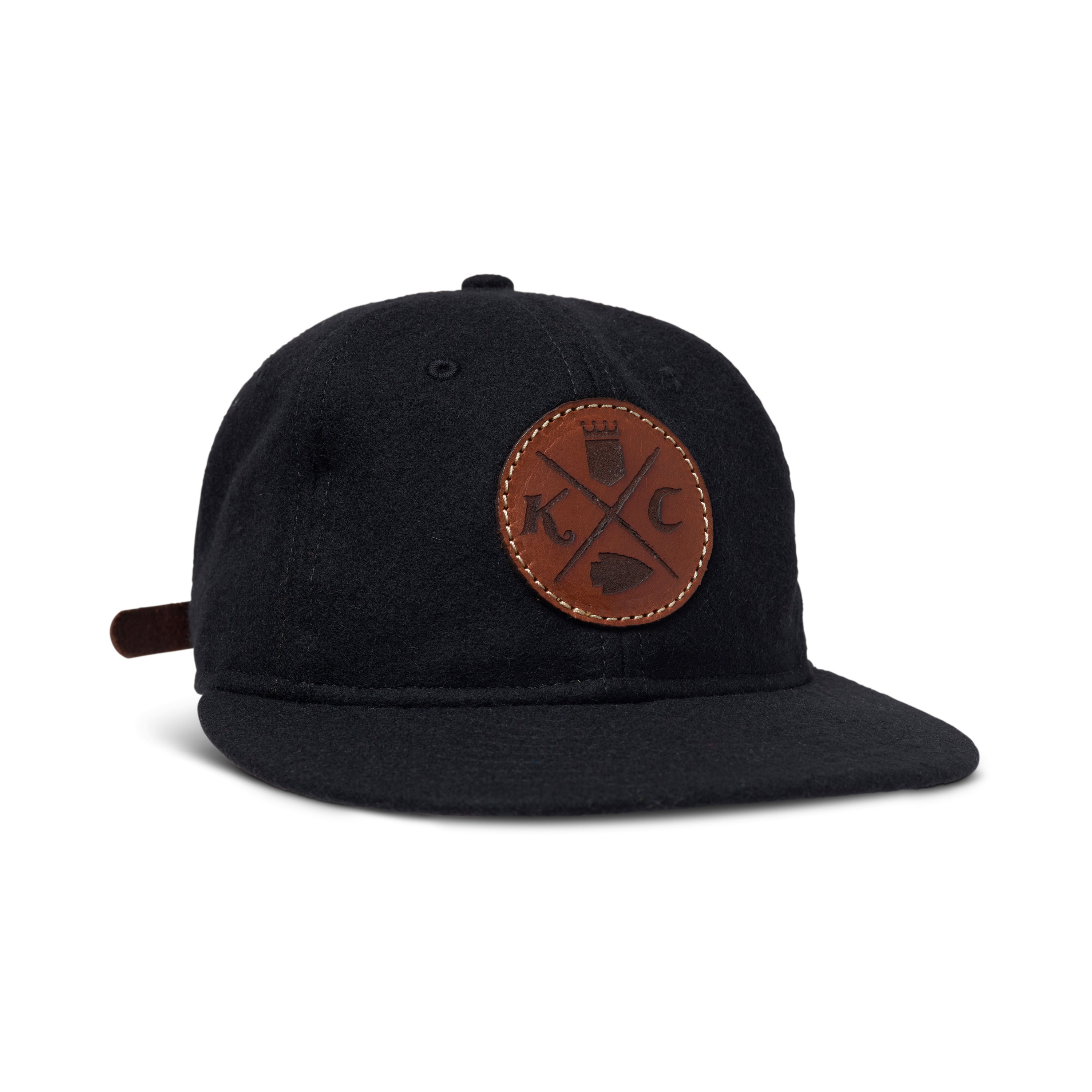 Etched Leather KC Patch Cap by KC Laser Co - Made in Kansas City – Made ...